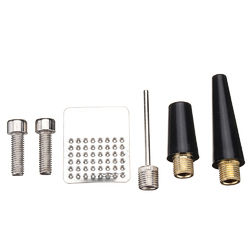 BIKIGHT Bike Bicycle Repair Tool Pump With Gauge 16in1 Screwdriver Tire Repair Patch Saddle Bag Cycling Tool Set 4 BIKIGHT Bike Bicycle Repair Tool Pump With Gauge 16in1 Screwdriver Tire Repair Patch Saddle Bag Cycling Tool Set - Image 4