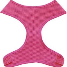 Soft Mesh Pet Harnesses Light Pink X-Large