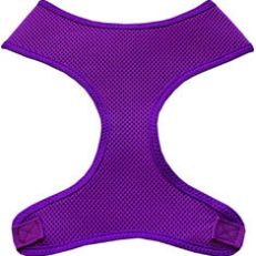 Soft Mesh Pet Harnesses Purple XS