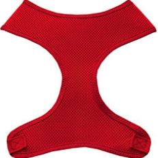 Soft Mesh Pet Harnesses Red XS