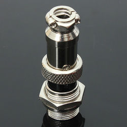 GX16-4 4-Pin 16mm Aviation Pug Male and Female Panel Metal Connector 5 GX16-4 4-Pin 16mm Aviation Pug Male and Female Panel Metal Connector - Image 5