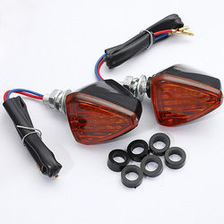 Motorcycle Motor Bike Turn Signal Indicators Light Lamp Amber 2 Motorcycle Motor Bike Turn Signal Indicators Light Lamp Amber - Image 2