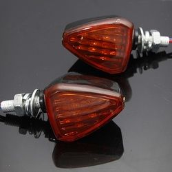 Motorcycle Motor Bike Turn Signal Indicators Light Lamp Amber 3 Motorcycle Motor Bike Turn Signal Indicators Light Lamp Amber - Image 3