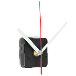 White & Red Hands DIY Quartz Black Wall Clock Movement Repair Parts 2 White & Red Hands DIY Quartz Black Wall Clock Movement Repair Parts - Image 2