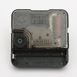 White & Red Hands DIY Quartz Black Wall Clock Movement Repair Parts 5 White & Red Hands DIY Quartz Black Wall Clock Movement Repair Parts - Image 5