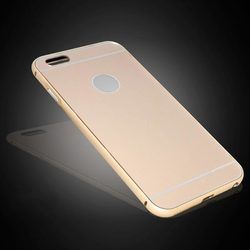Hippocampus Buckle Metal Frame Back Case For iPhone 6 Plus & 6s Plus 7