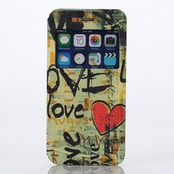 Love Pattern PC Hard Cover Case Protector For iPhone 6 Plus 2