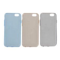 Rock Transparent Clear Invisible Dust Plug Soft TPU Case For iPhone 6