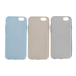 Rock Transparent Clear Invisible Dust Plug Soft TPU Case For iPhone 6 1