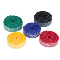 1PC Package ORICO CBT-1S Reusable Rainbow Cable Ties / Wire Ties to Cable Organizer Rainbow Color 1