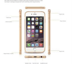 Benks Metal Bumper Case For iPhone 6 Plus & 6s Plus 3