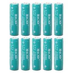 10pcs MECO 3.7V 1200mAh Rechargeable 14500 Li-ion Battery 1 10pcs MECO 3.7V 1200mAh Rechargeable 14500 Li-ion Battery