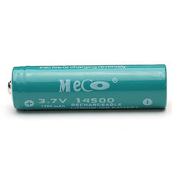 10pcs MECO 3.7V 1200mAh Rechargeable 14500 Li-ion Battery 6 10pcs MECO 3.7V 1200mAh Rechargeable 14500 Li-ion Battery - Image 6