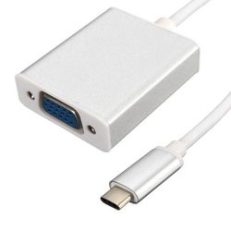 USB 3.1 Type-C Male To VGA Female Adpater Cable Converter