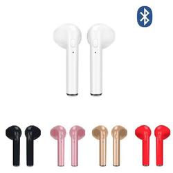 Wireless Earpiece Bluetooth Earphones I7 i7s TWS Earbuds Headset With Mic For Phone iPhone Xiaomi Samsung Huawei LG 1