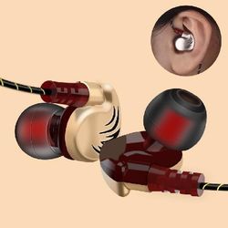 VPB V11 Sport Earphone Wired Super Bass 3.5mm Crack Earphone Earbud with Microphone Hands Free Headset for Samsung 2
