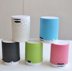 LED Light Portable Mini Speakers Wireless Hands Free Speaker Handfree Mic+TF Card 2018 2