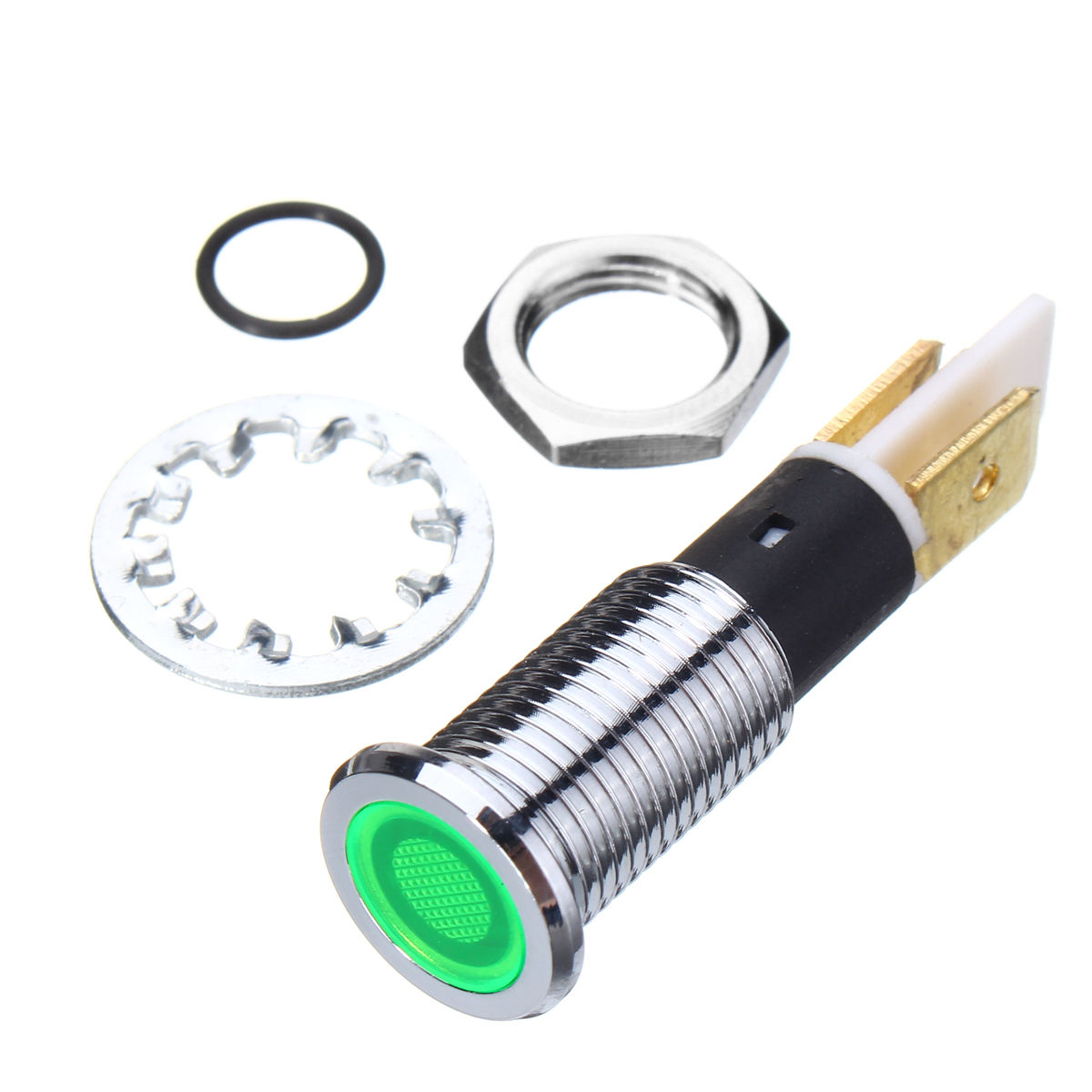 12V 10mm LED Dashboard Dash Indicator Warning Signal Light Lamp 4 12V 10mm LED Dashboard Dash Indicator Warning Signal Light Lamp - Image 4