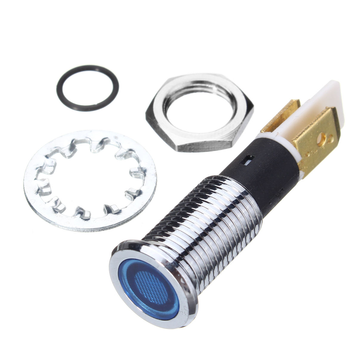 12V 10mm LED Dashboard Dash Indicator Warning Signal Light Lamp 6 12V 10mm LED Dashboard Dash Indicator Warning Signal Light Lamp - Image 6