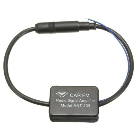 Car Radio AM FM Signal Reception Amplifier Antenna Booster Cable 48-860MHz 2