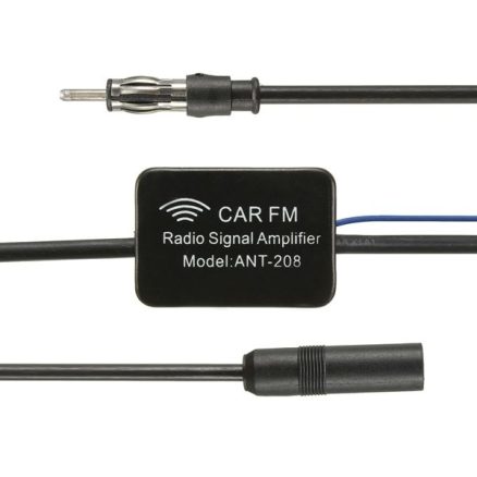 Car Radio AM FM Signal Reception Amplifier Antenna Booster Cable 48-860MHz 3