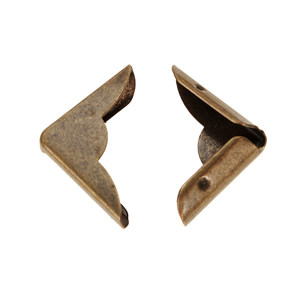 4 pcs Antique Corner Protector Corner for Notebook Scrapbooking Albums Menus Folders 2 4 pcs Antique Corner Protector Corner for Notebook Scrapbooking Albums Menus Folders - Image 2