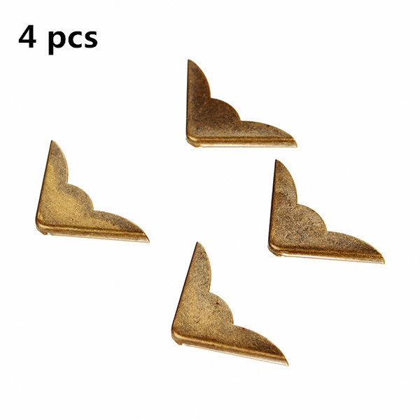 4 pcs Antique Corner Protector Corner for Notebook Scrapbooking Albums Menus Folders 3 4 pcs Antique Corner Protector Corner for Notebook Scrapbooking Albums Menus Folders - Image 3