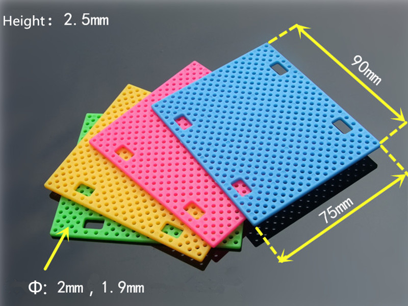 Kaka DIY Fixed Car/Robot Board For 2/4 Channel RC Car Module Colorful Plastic DIY Board 7 Kaka DIY Fixed Car/Robot Board For 2/4 Channel RC Car Module Colorful Plastic DIY Board - Image 7