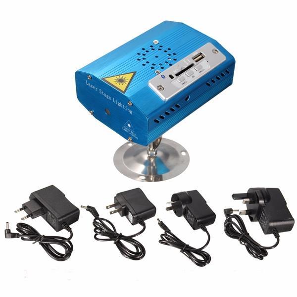 Mini bluetooth R&G Laser Light USB SD Projector Disco Stage Xmas Party DJ Club 1 Mini bluetooth R&G Laser Light USB SD Projector Disco Stage Xmas Party DJ Club
