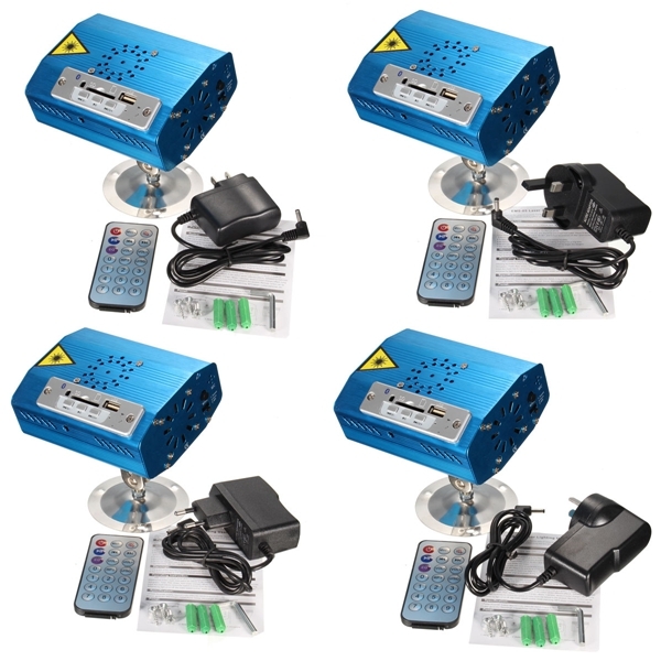 Mini bluetooth R&G Laser Light USB SD Projector Disco Stage Xmas Party DJ Club 2 Mini bluetooth R&G Laser Light USB SD Projector Disco Stage Xmas Party DJ Club - Image 2