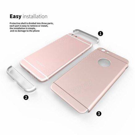 UCASE Ultra Thin 3 In 1 Circle Hard Plastic Case For iPhone 6 6S 6