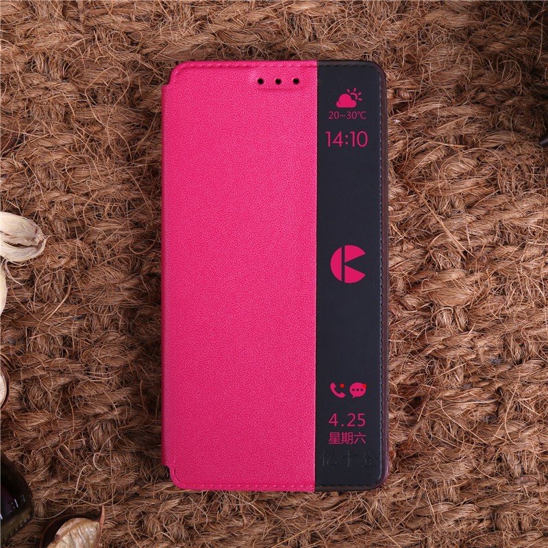 YIKADENG Side Window Smart View Flip PU Leather Case Cover For Samsung Galaxy S6 Edge 2 YIKADENG Side Window Smart View Flip PU Leather Case Cover For Samsung Galaxy S6 Edge - Image 2