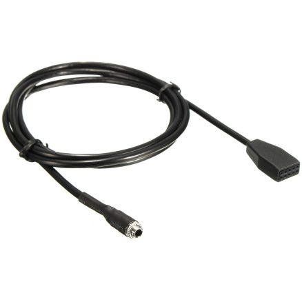 3.5mm Female Plug AUX Adapter Cable for IPhone MP3 BMW E46 3 Series Business CD 3