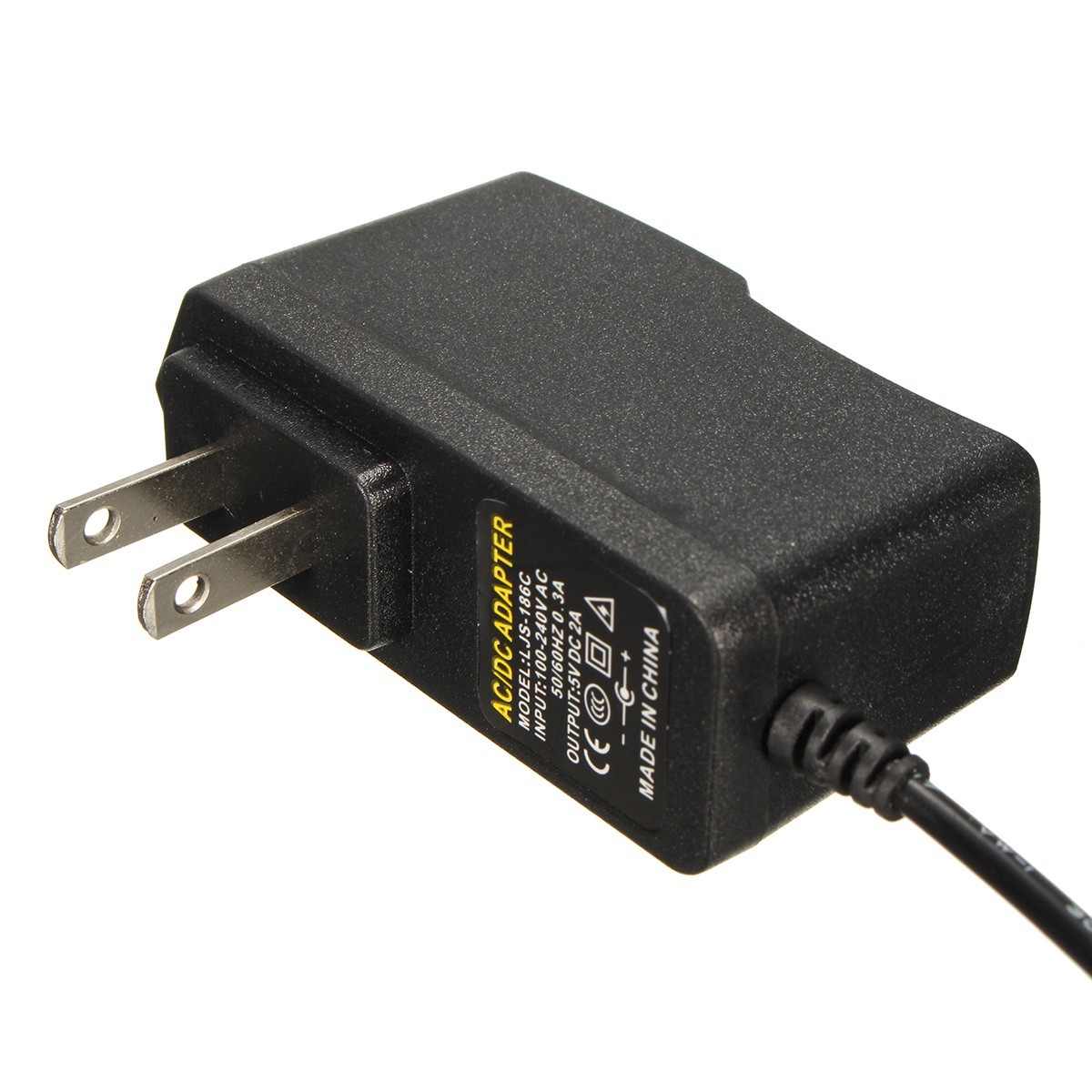 5V 2A USA Plug Micro Jack Charger Adapter Cable Power Supply For Raspberry Pi B+ B 4 5V 2A USA Plug Micro Jack Charger Adapter Cable Power Supply For Raspberry Pi B+ B - Image 4