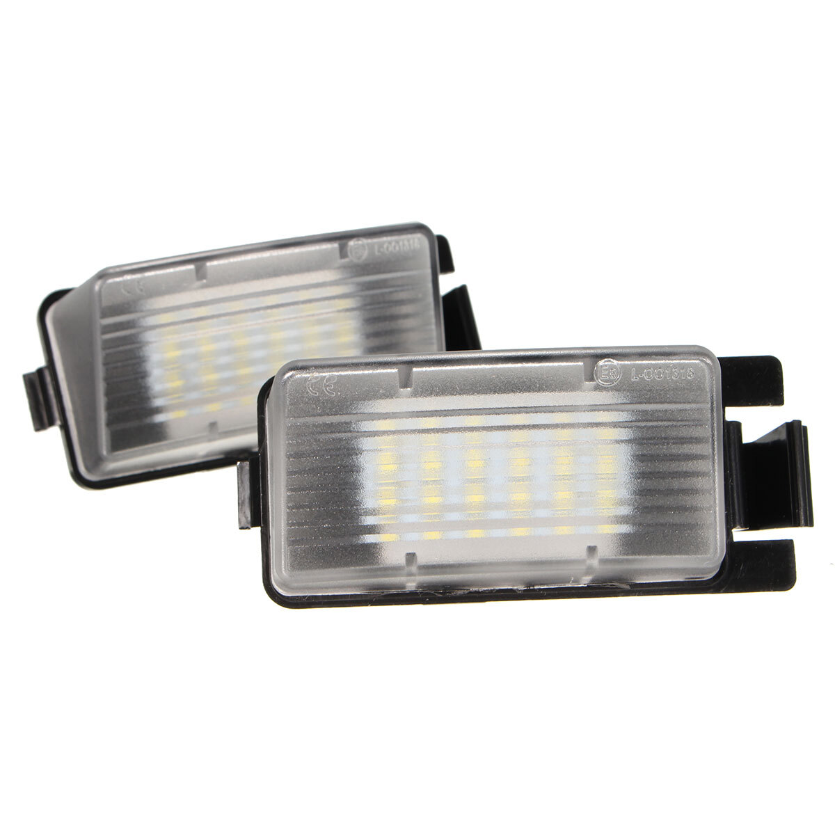 Pair 18LED Number License Plate Light Lamp Bulb White For Nissan Infiniti G37 G35 2 Pair 18LED Number License Plate Light Lamp Bulb White For Nissan Infiniti G37 G35 - Image 2