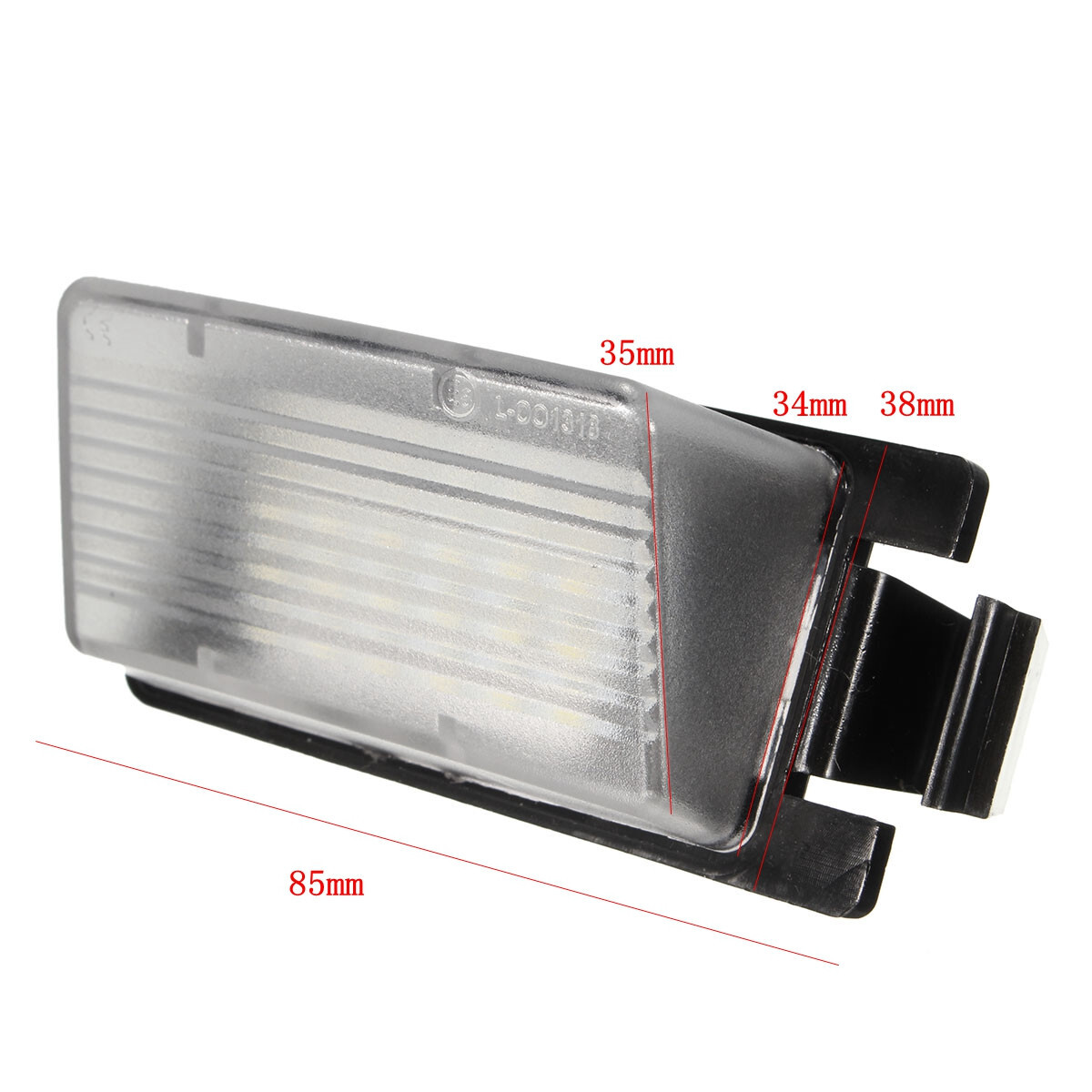 Pair 18LED Number License Plate Light Lamp Bulb White For Nissan Infiniti G37 G35 3 Pair 18LED Number License Plate Light Lamp Bulb White For Nissan Infiniti G37 G35 - Image 3