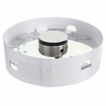 4.33 Inch Thermometer Transparent Round Circular Window Temperature Thermograph 6