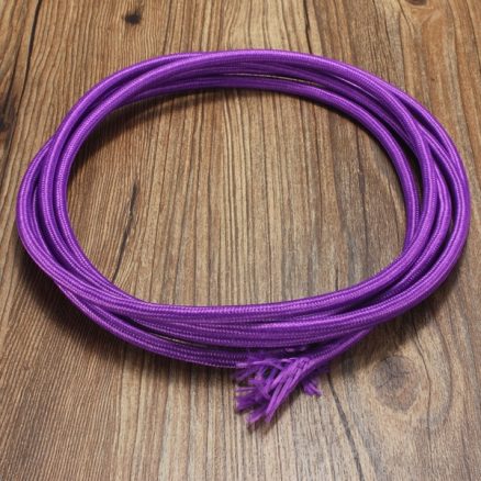 10M Vintage Colorful Twist Braided Fabric Cable Wire Electric Pendant Light Accessory 7