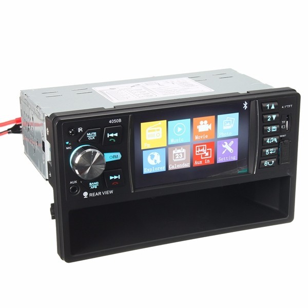 bluetooth 4.1 Inch TFT Car MP5 Player 2 DIN In Dash Rear View Camera HD AUX TF USB 3 bluetooth 4.1 Inch TFT Car MP5 Player 2 DIN In Dash Rear View Camera HD AUX TF USB - Image 3
