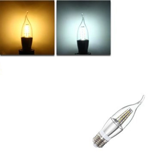 E27 E14 E12 B22 B15 6W 35 SMD 2835 LED Warm White White Candle Light Lamp Bulb AC85-265V 2