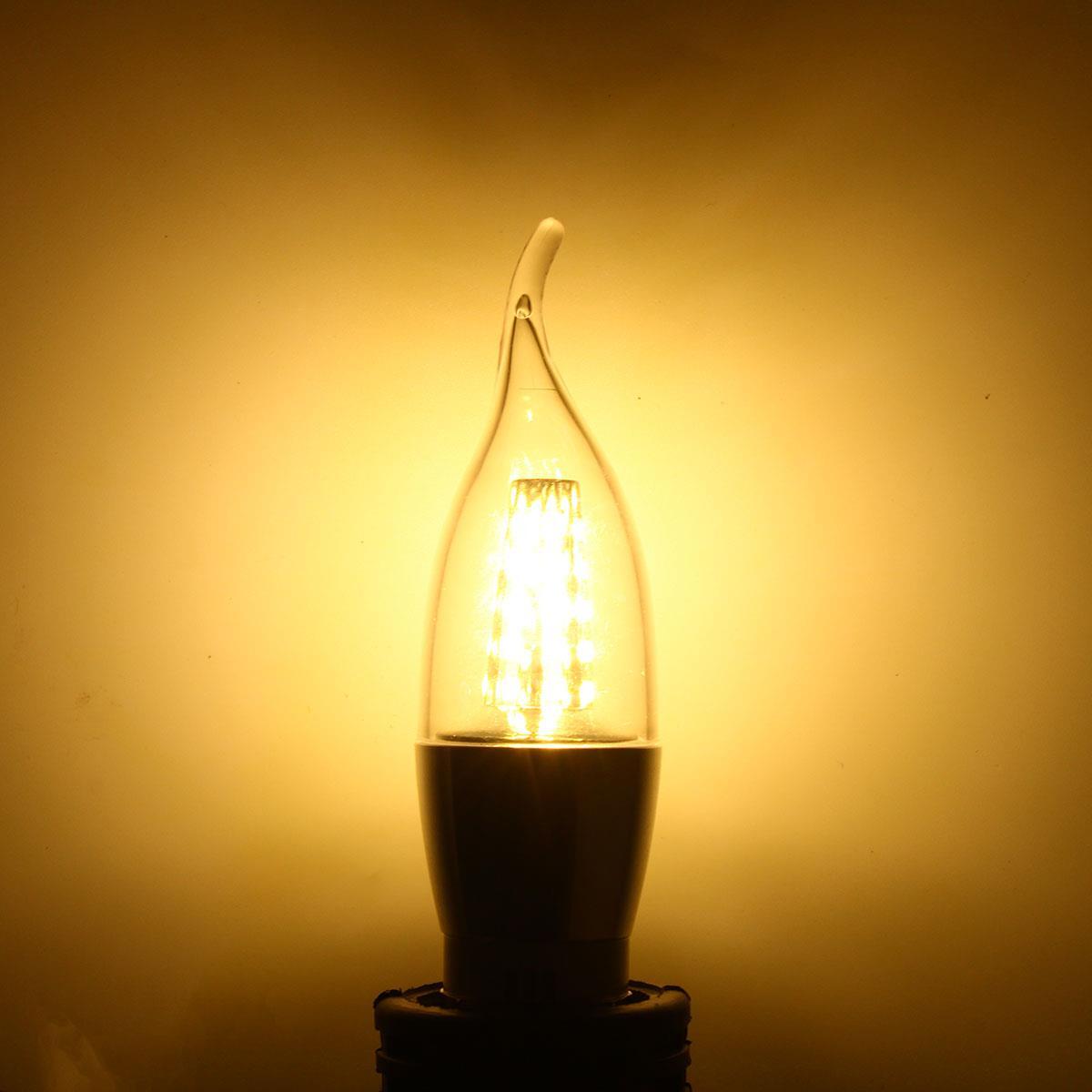 E27 E14 E12 B22 B15 6W 35 SMD 2835 LED Warm White White Candle Light Lamp Bulb AC85-265V 6 E27 E14 E12 B22 B15 6W 35 SMD 2835 LED Warm White White Candle Light Lamp Bulb AC85-265V - Image 6