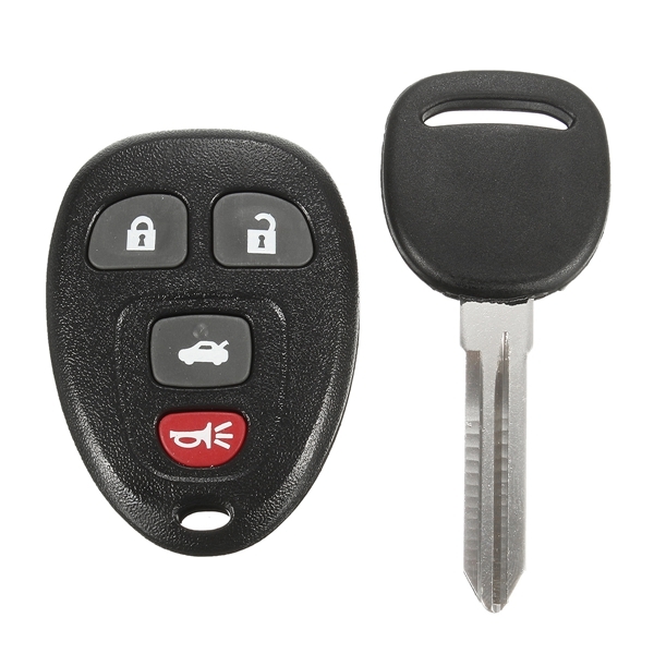 Car Keyless Entry Remote Fob Uncut Ignition Transponder Chip Key for Chevrolet 2