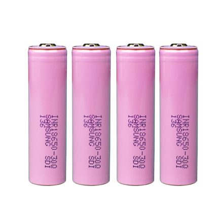 4Pcs INR18650-30Q 3000mAh 20A Discharge Current 18650 Power Battery Unprotected Button Top 18650 Battery For Flashlights E Cig Tools 1