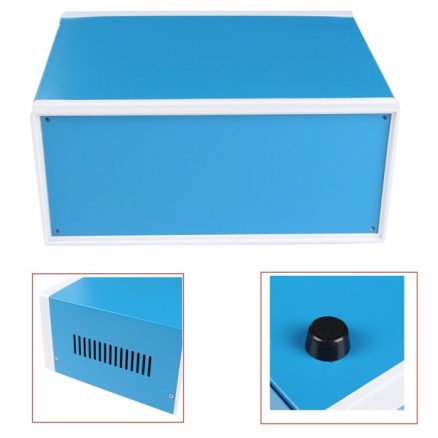 250x190x110mm Blue Metal Electronic Enclosures DIY Power Junction Box 2