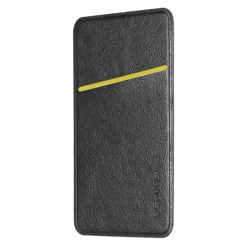 USAMS Universal Adhesive Card Pouch PU Leather Card Slot Sticker Card Holder For iPhone Samsung HTC LG 2