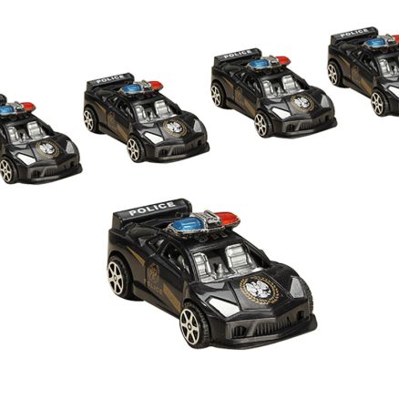 12xHZ Slide Racing Car Toys with Light Police Car Color Random 3