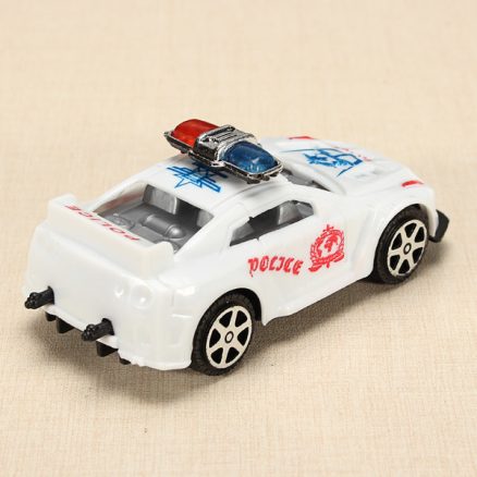 12xHZ Slide Racing Car Toys with Light Police Car Color Random 7