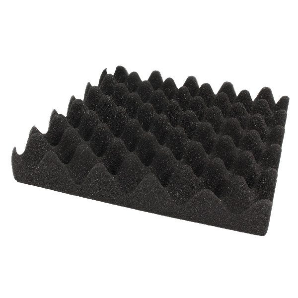 25x25x5cm Soundproofing Triangle Sound-Absorbing Noise Foam Tiles 2 25x25x5cm Soundproofing Triangle Sound-Absorbing Noise Foam Tiles - Image 2