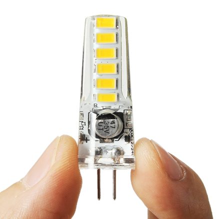ZX Mini G4 LED COB AC/DC 12V Pure White Warm White Chandelier Light Replace Halogen G4 Lamps Bulb 2