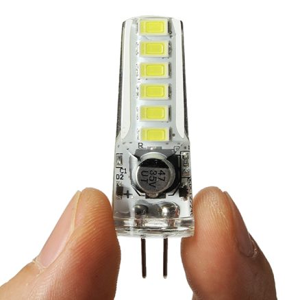 ZX Mini G4 LED COB AC/DC 12V Pure White Warm White Chandelier Light Replace Halogen G4 Lamps Bulb 3